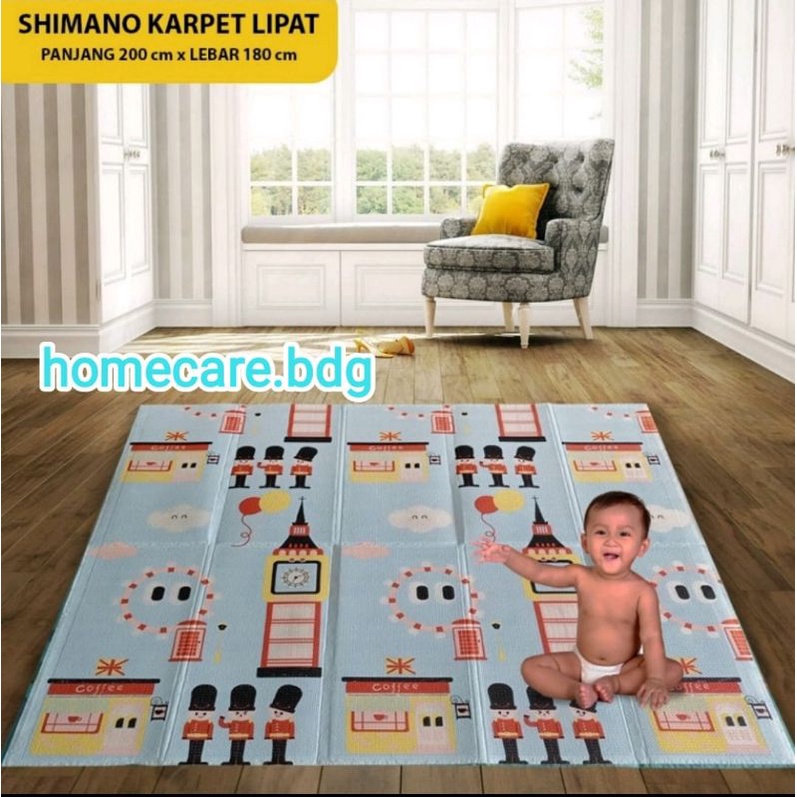 Playmat matras karpet foam tikar lipat Shimano 180x200