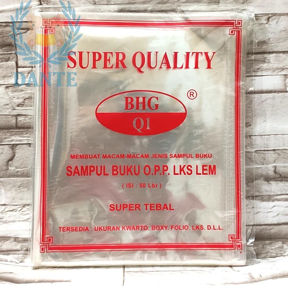 

Produk Terbatas // FnK Sampul Plastik Lem BHG uk LKS Isi 50 Lembar //Super@cepat
