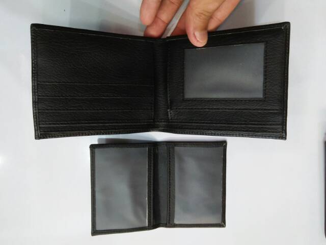 Dompet cowo pendek lipat polos