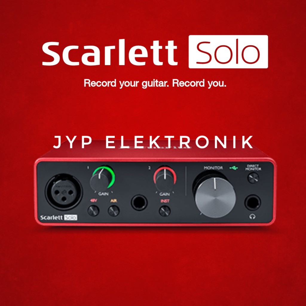 Focusrite Scarlett Solo 2nd Gen