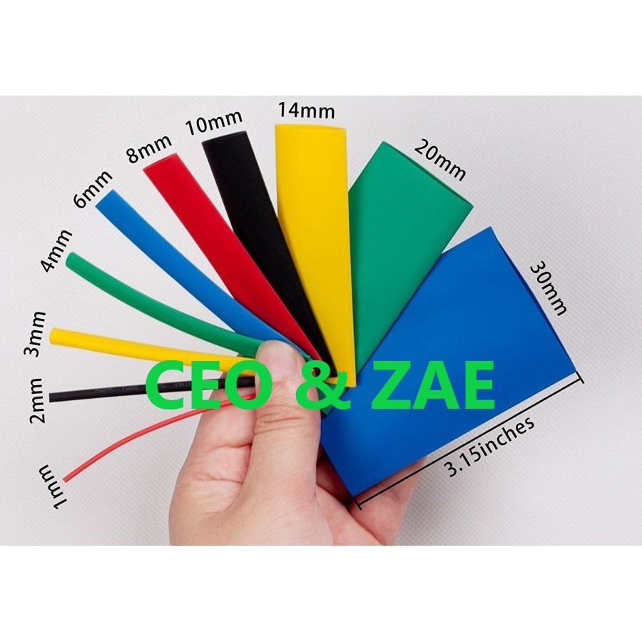 Heat Shrink Tubing FORT HS-25 / 25mm Hitam