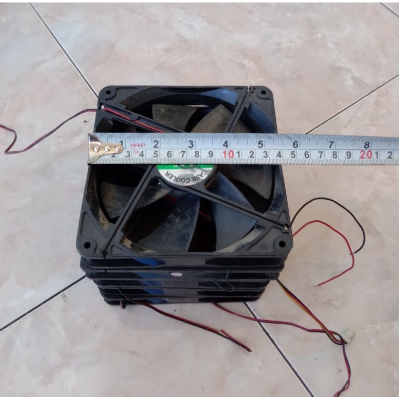 Fan/Kipas 14 x 14Cm 12V Campuran