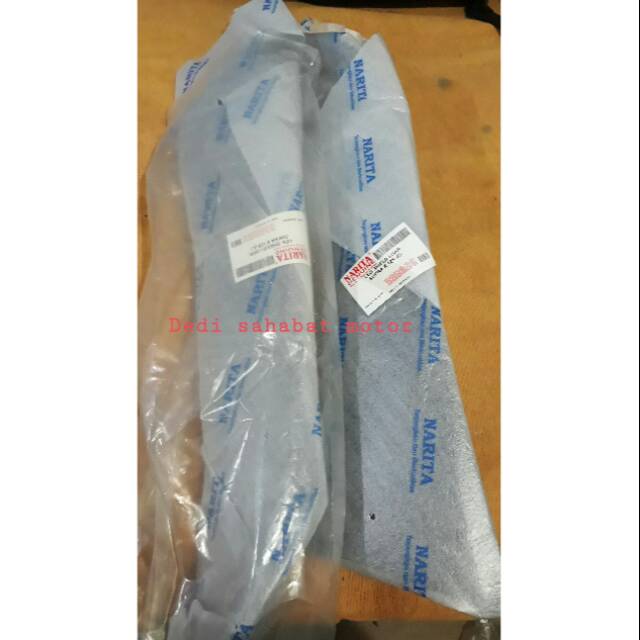 Legshield luar supra x 125 lama