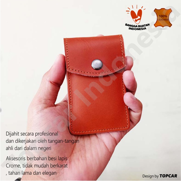 Dompet Stnk Daihatsu Mobil Kulit Asli Aksesoris Mobil TOPCAR