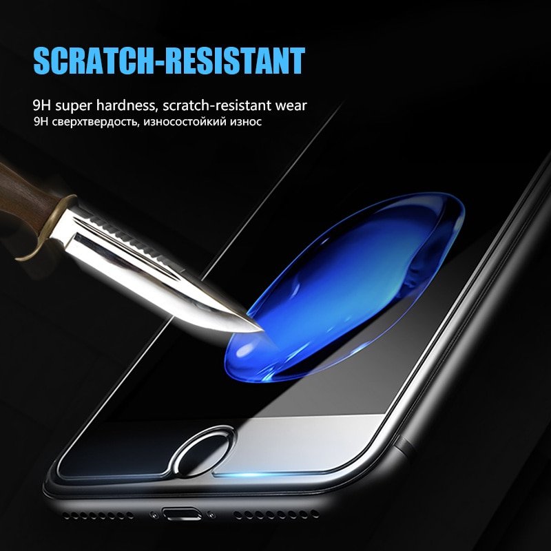 3pcs Pelindung Layar Tempered Glass Untuk iPhone 11 7 8 6s Plus X XS 12 Pro mini MAX 5 6 SE 2020 2022 SE3