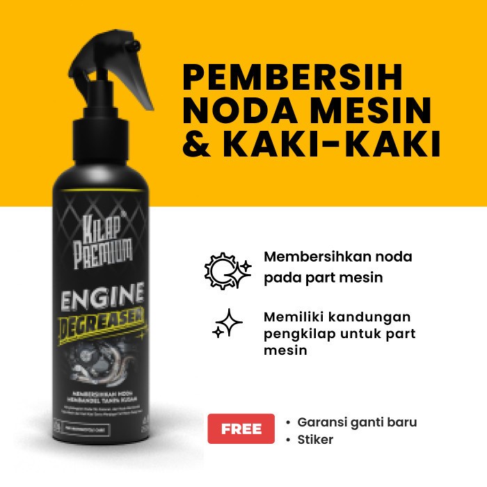 Kilap Premium Engine Cleaner / Degreaser / Pembersih Mesin Kendaraan