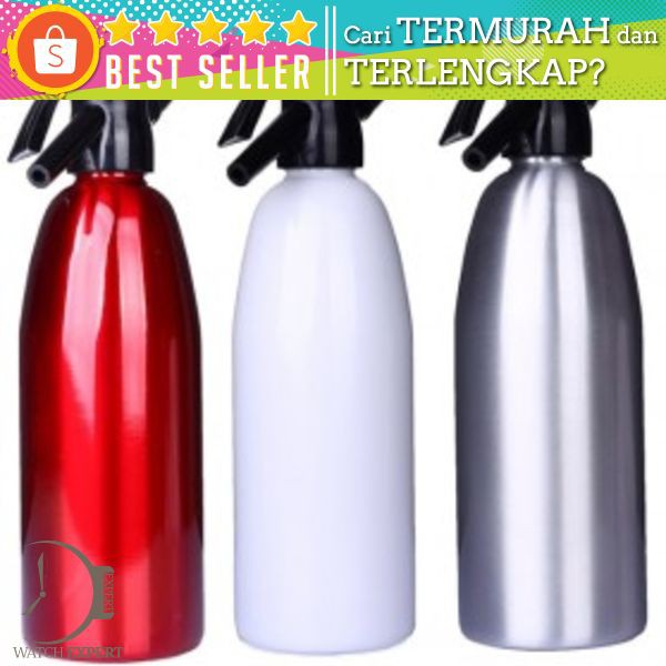 BISA COD DIY Botol Pembuat Soda Siphon Maker Bartender CO2 1 Liter - AFFORANY SD-MY