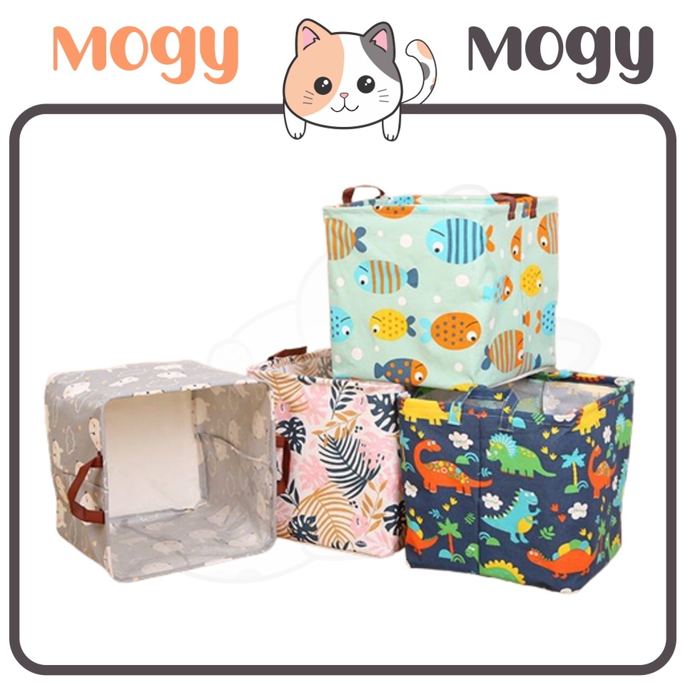 MOGYMOGY HL0407 Keranjang Laundry Multifungsi Desktop Storage Box Tempat Penyimpanan Boneka Serbaguna