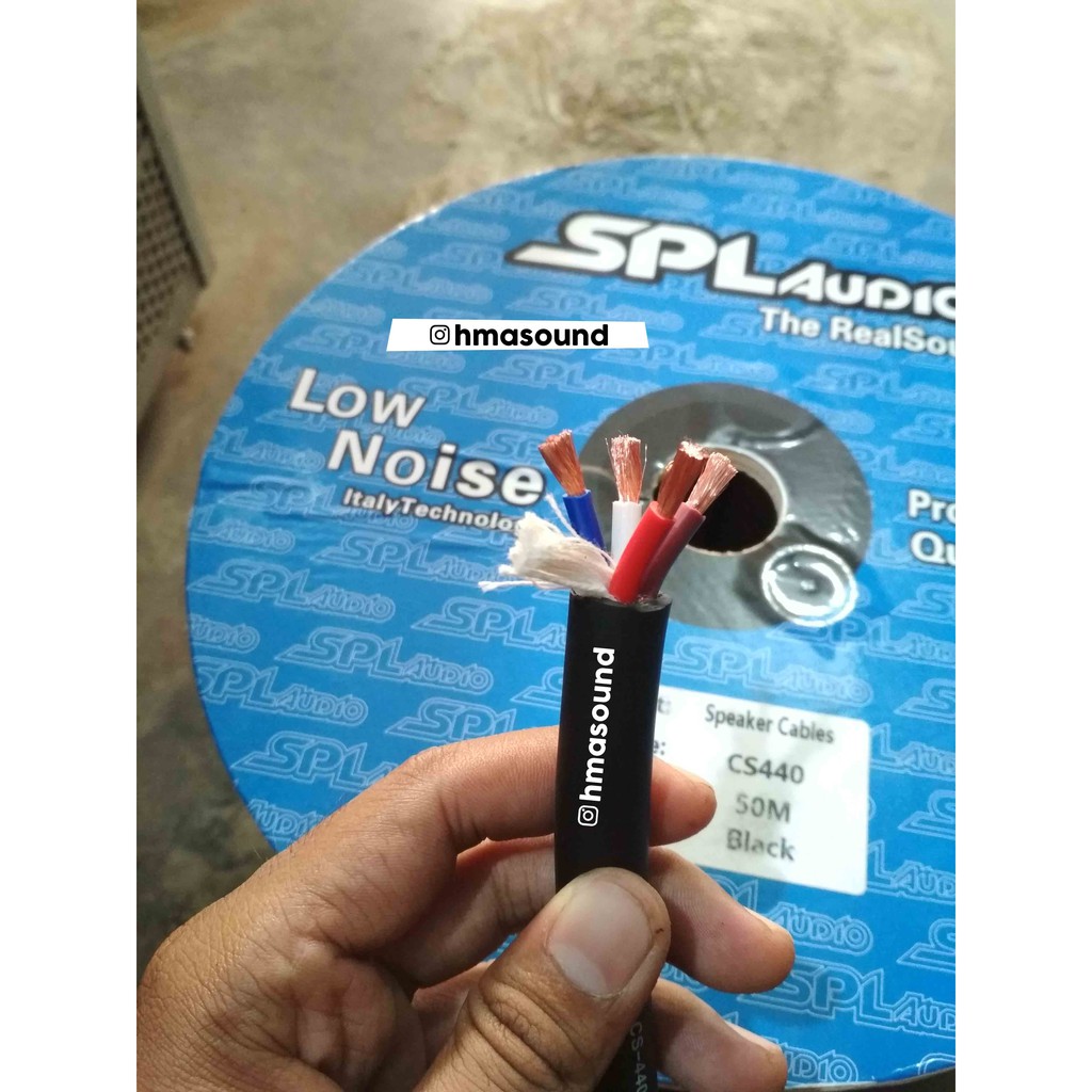 Kabel Speaker SPL Audio CS-440 Meteran / Ecer