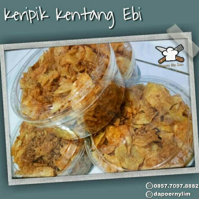 

Keripik Kentang Ebi Bawang