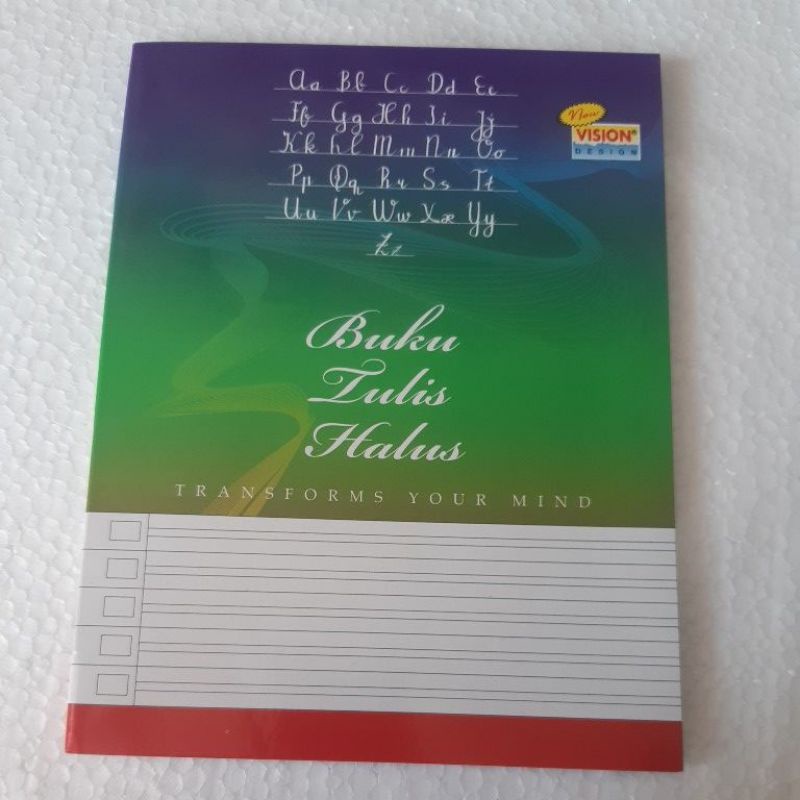 

BUKU TULIS HALUS BUKU TULIS TEGAK BERSAMBUNG