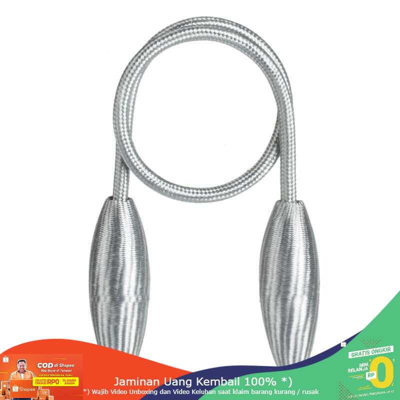 (BISA COD) RVOSTR Arbitrary Tali Pengikat Tirai Gorden Tiebacks Curtain Clip 1 PCS - A65