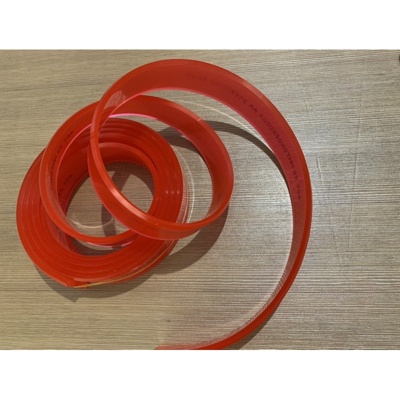 RAKEL SABLON MERAH WATER BASED 7mmx50mx4000cm HARGA PER CM