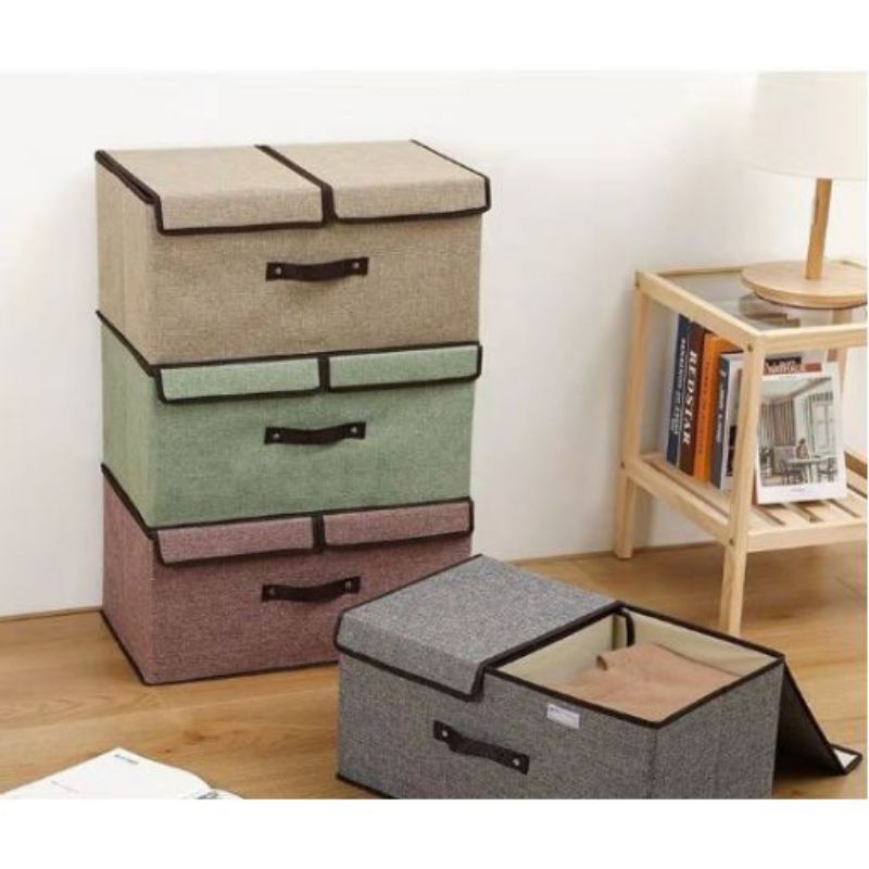 STORAGE BOX JUMBO / KOTAK PENYIMPANAN PAKAIAN LARGE CAPACITY BOX