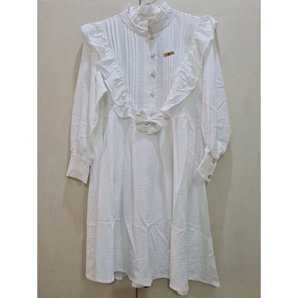 Tunik Rimpel Pita ori shellasaukia