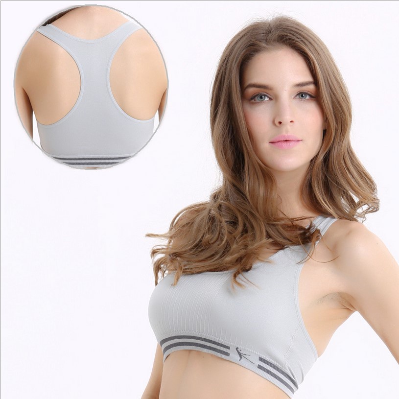 Seamless Sport Bra Running Gym untuk Wanita Rompi Olahraga bh 6605