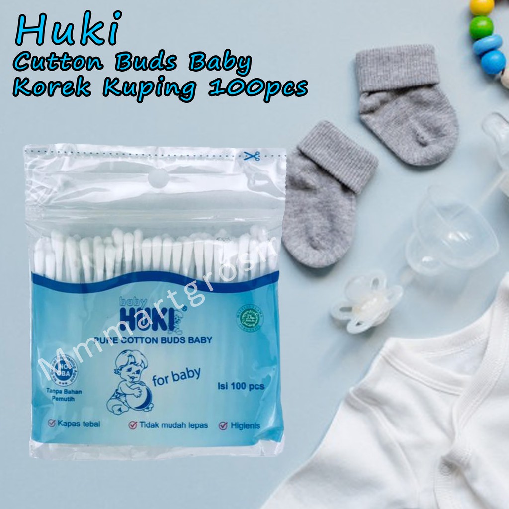 Huki / Cotton Buds Baby / Korek kuping / CI0081 / 100 pcs