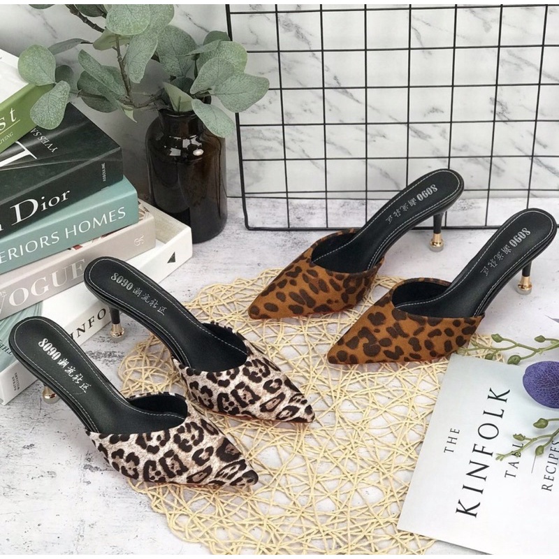 Heels L4 wanita import realpict