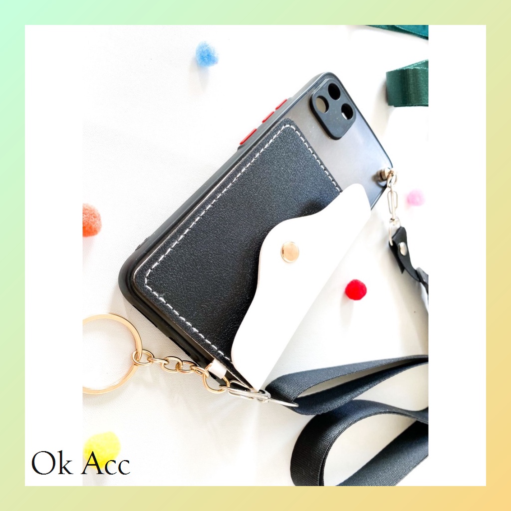 Case Tas Sling FH72 FC for Oppo Realme 2 Pro U1 U2 C1 C11 C12 C15 C2 C20 C20A C21 C21y C25 C31 C35 3 5 5i 5s C3 7i C17 8 8i Narzo 50a 50i 5G