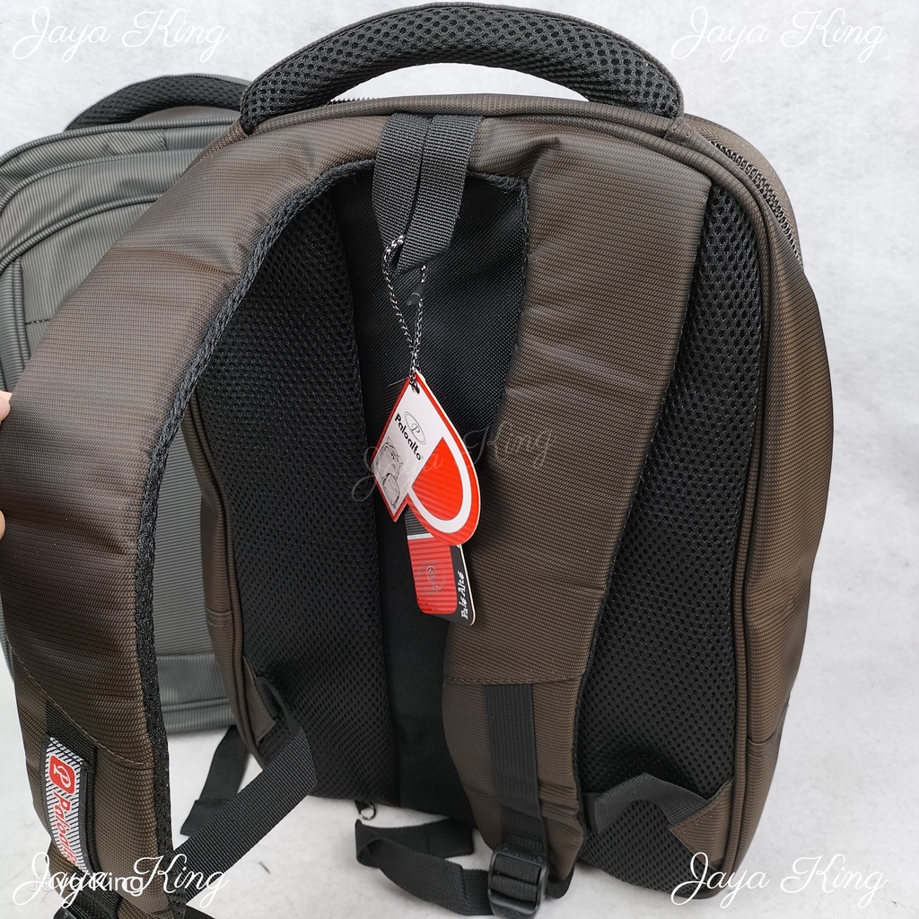 Ransel Laptop Palo Alto 16 Inch Bahan Waterproof Tebal Tas Kerja Pria Premium Original