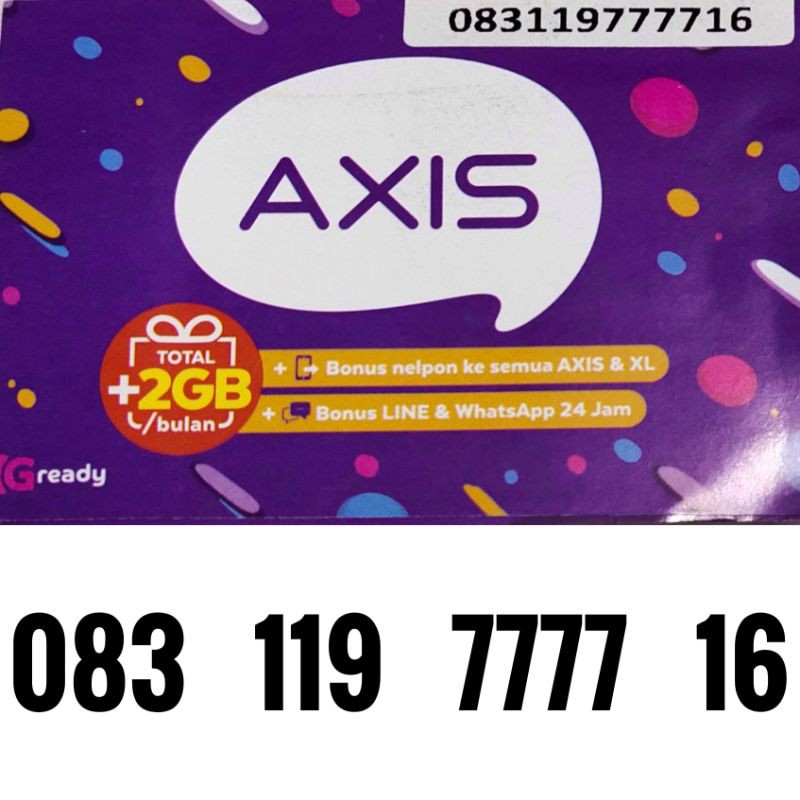 [TERMURAH] Kartu Perdana Nomor Super Cantik VIP Axis Murah No HP Handphone Bagus Request