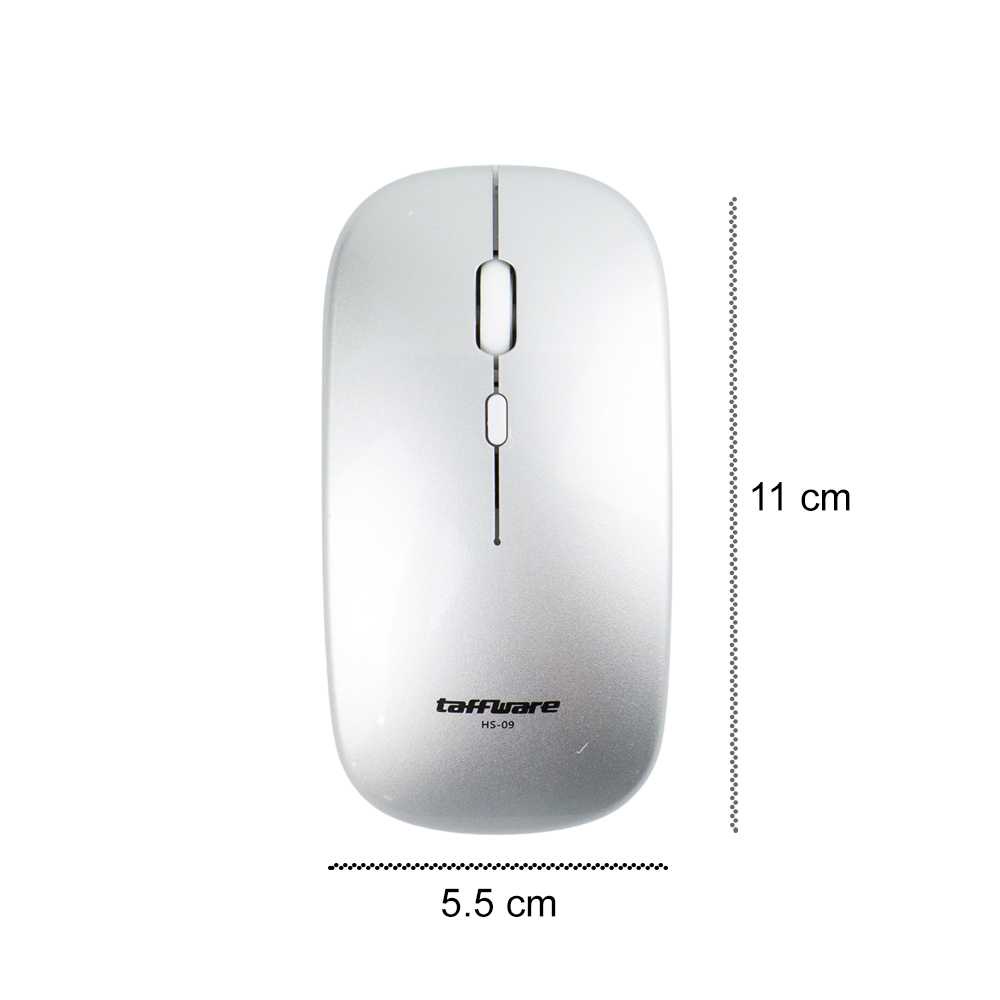 Mouse Laptop PC Wireless Wireles Charging Bisa Di Cas Charge Rechargeable 2.4G