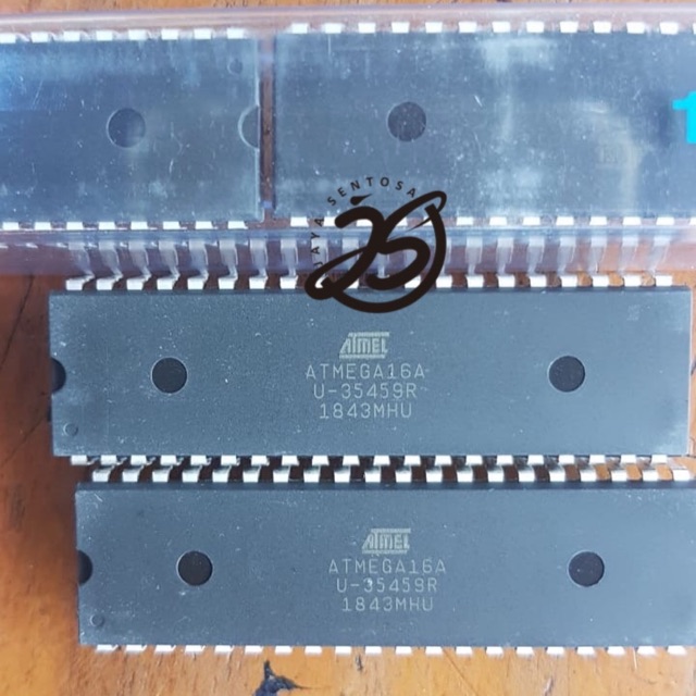 ATMEGA16 ASLI ORI ATMEGA 16 ORIGINAL (ASLI) KOSONGAN (NON PROGRAM) BUKAN REFURBISH