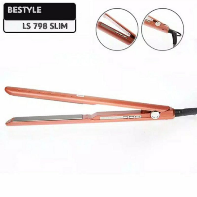 Catokan Rambut Pelurus Curly Keriting Blow 2in1 Murah Be798 Rebonding  Hair straightener