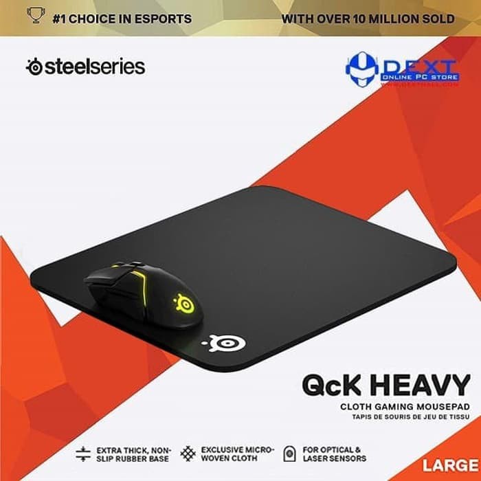 Steelseries Qck Heavy L Shopee Indonesia
