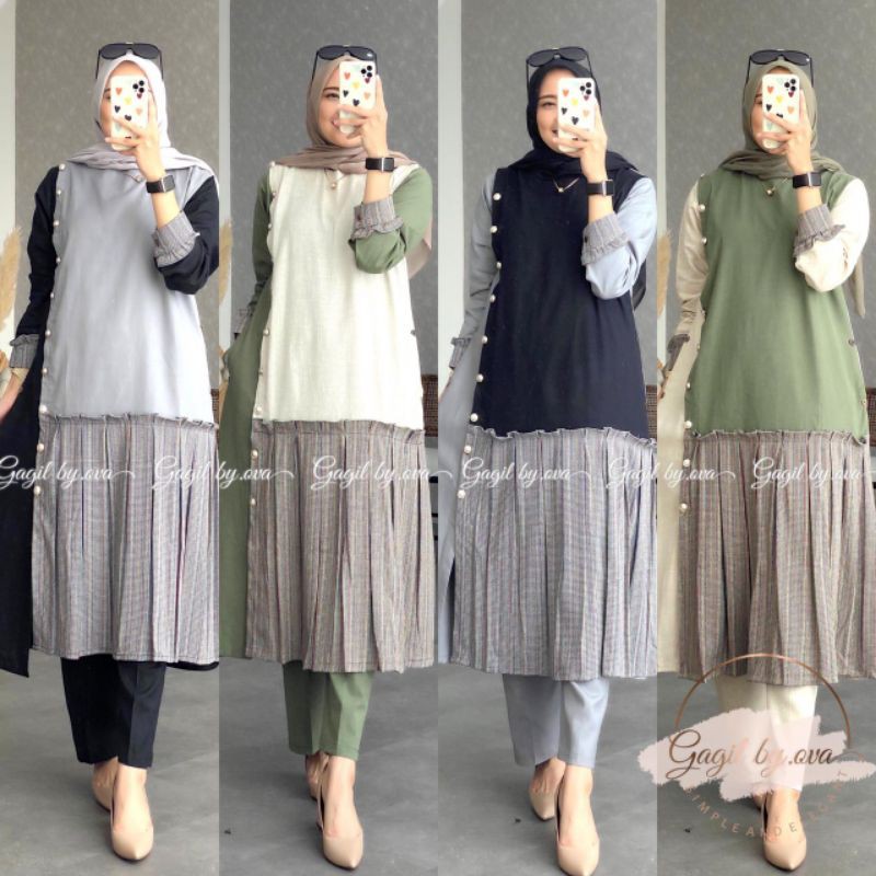 SET ONE SET SETCEL JENNAHIKA SET GAGIL BY OVA ORIGINAL