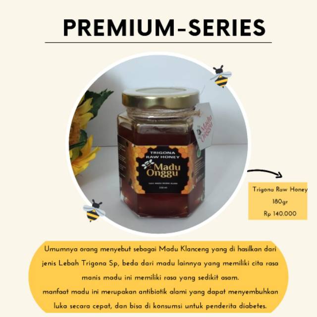 

Madu Onggu, Trigona Honey 180 Gr