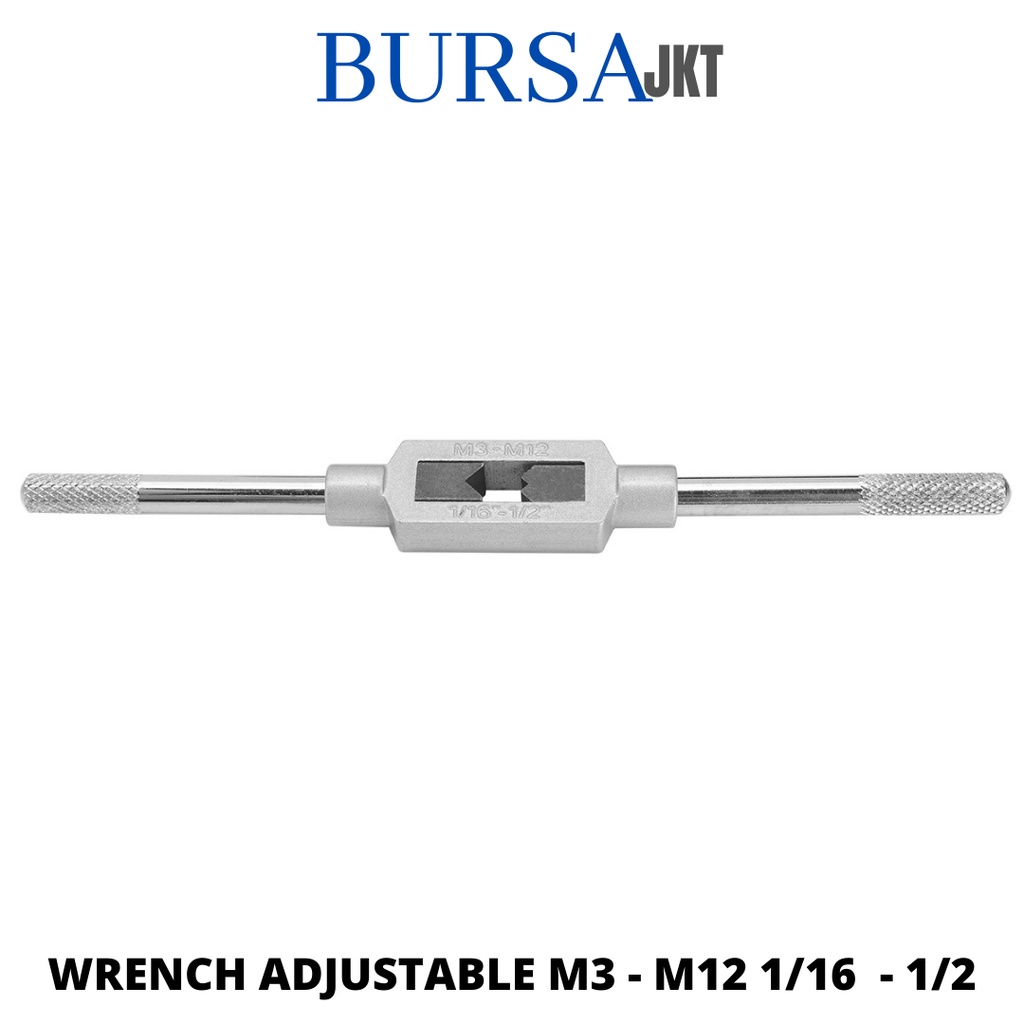 ALAT PEMBUKA DRAT MUR BAUT METRIX HAND TAP ADJUSTABLE SNEI M3 - M12