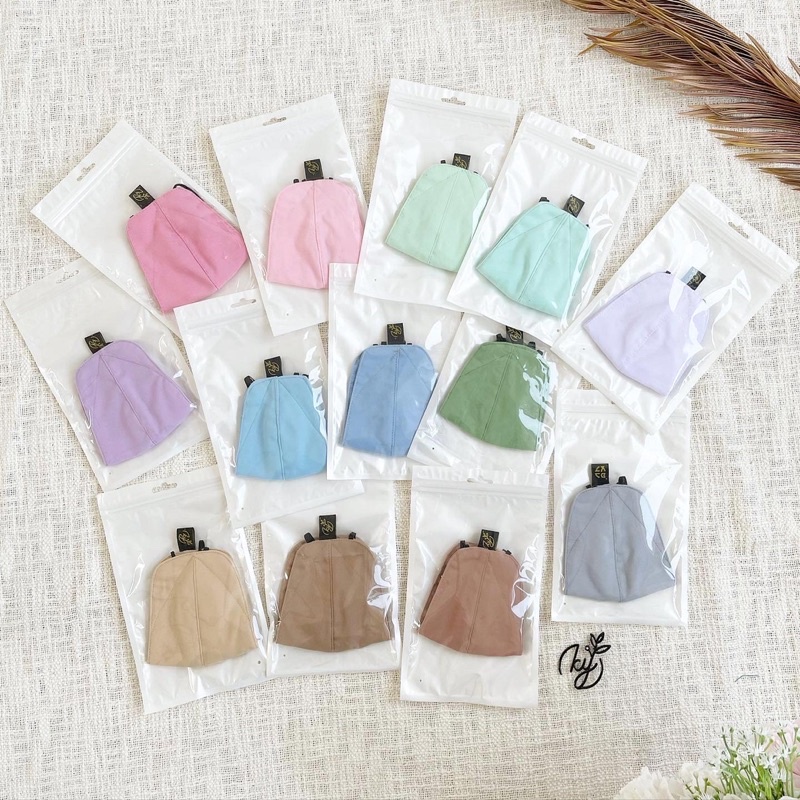 Koyu Hijab Masker Kain 3ply Earloop Hot Item