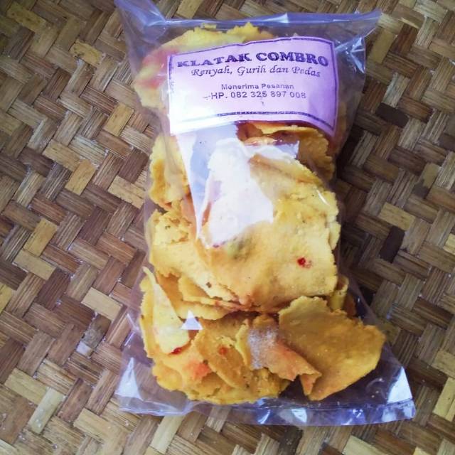 

(350gr )KLATAK COMBRO RENYAH # HOMEMADE #OLEH OLEH KHAS DIENG # NO PENGAWET #BANJARNEGARA DAWET AYU