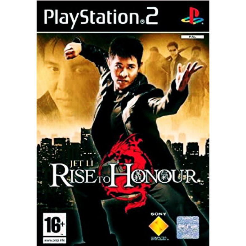 Kaset PS2 Game Jet Lee Rise of the Honour