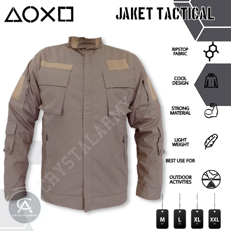 jaket tactical KTNC / jaket TEBAL / jaket outdoor / jaket pria