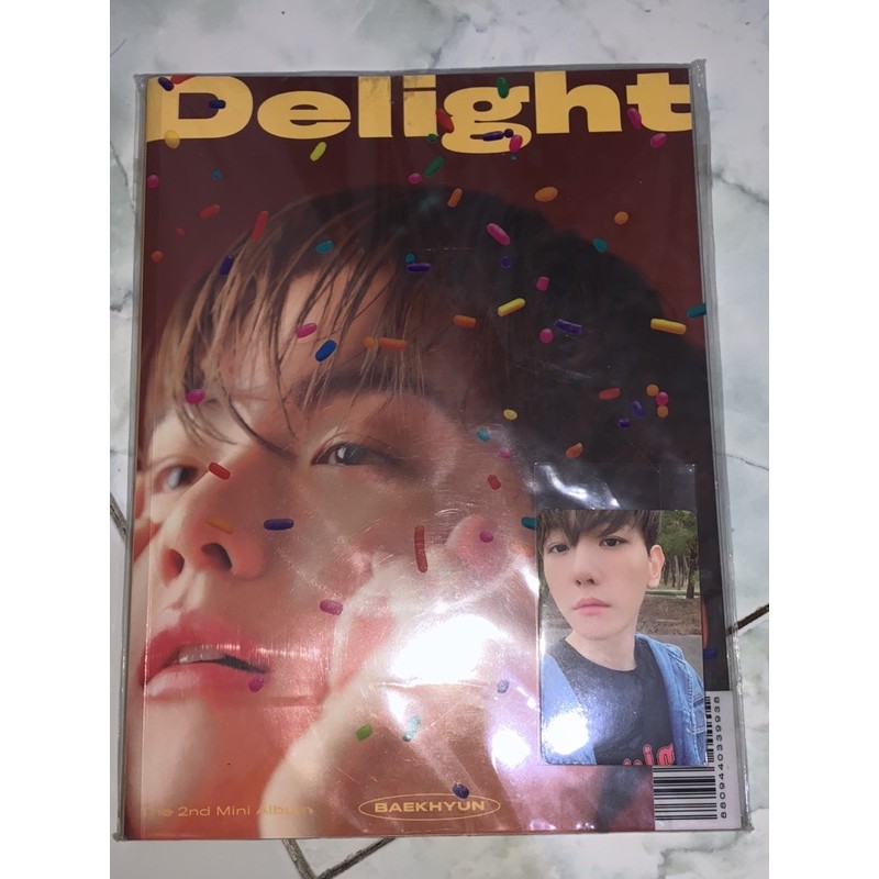 Delight baekhyun honey vers album + pc