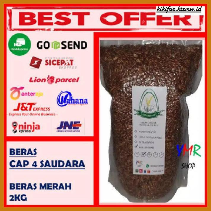 

ANEKA-BERAS- BERAS MERAH HALAL ORGANIK HIGH QUALITY 2KG / 2 KG -BERAS-SEHAT.