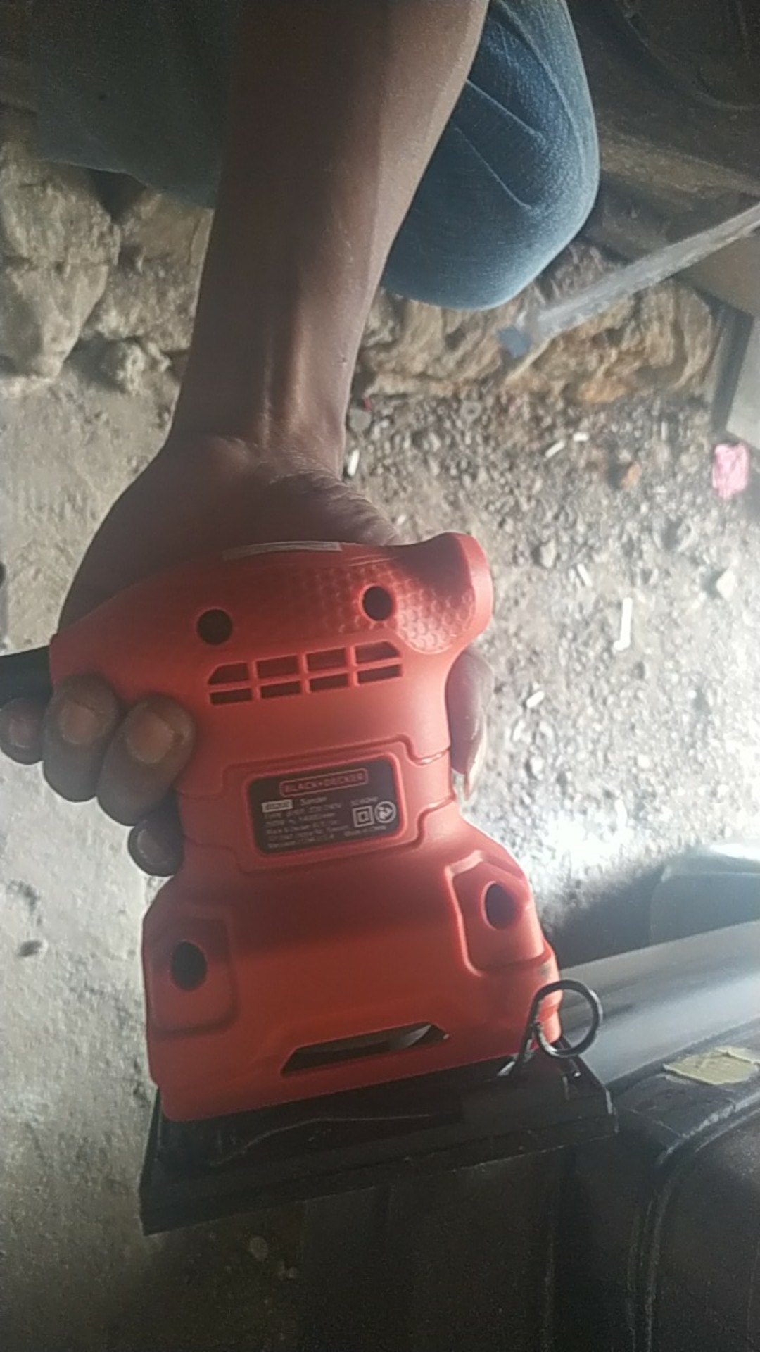 Mesin Amplas / Sander Black & Decker Sander Blackdecker