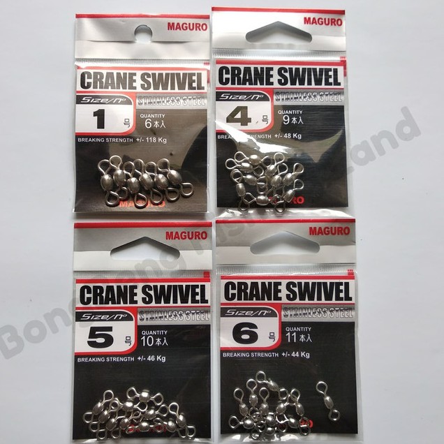 CRANE SWIVEL MAGURO (Stainless Steel)
