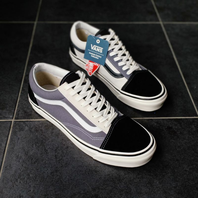 dark gray vans old skool