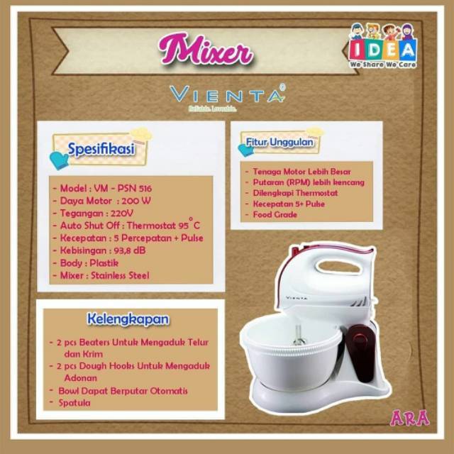 Mixer Vienta