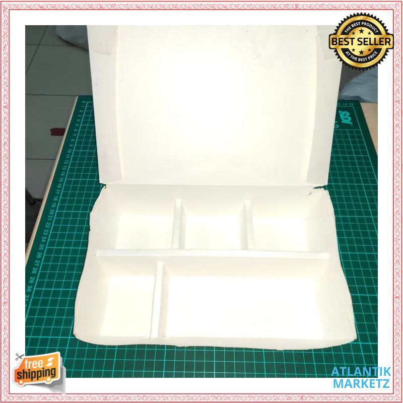 Lunch Box Sekat 5 ErgoPak Isi 100pcs