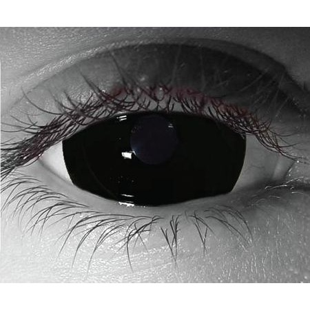 Softlens Sclera Black Hitam