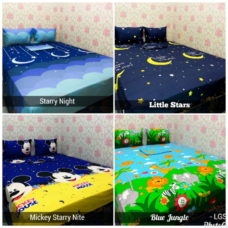 Sprei home made !! sprei doraemon Sprei murah sprei katun sprei anak sprei homemade karakter