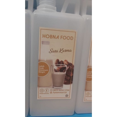 

Susu Kurma Palembang Hobna Food