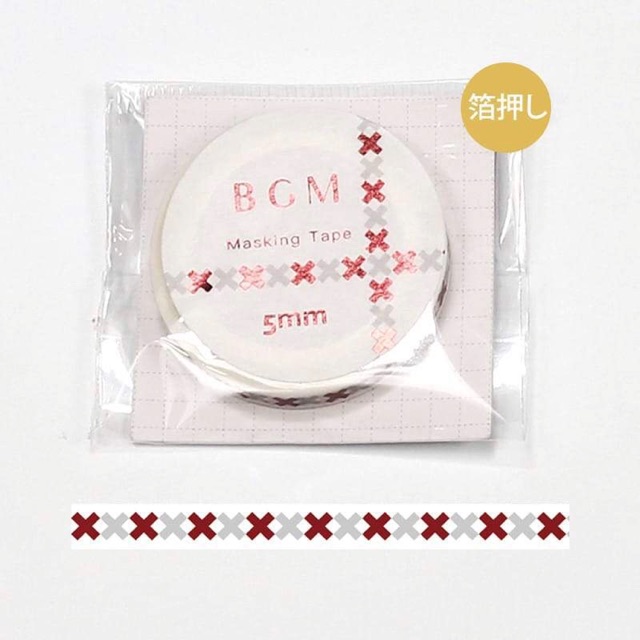 

BGM Slim Washi Tape [010]