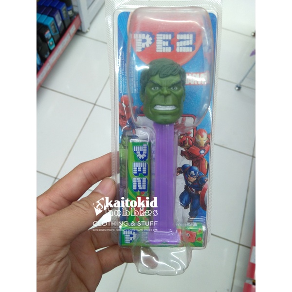 

PEZ HULK MARVEL Candy Dispenser Perman Unik Lucu dari Alfamidi Alfamart Indomaret