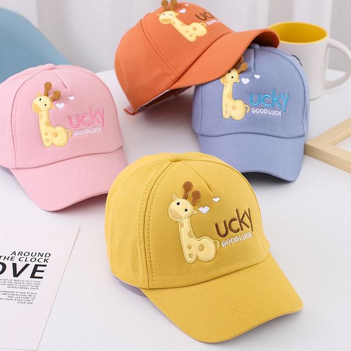 Muraaaahh.. [IMPORT] Topi baseball anak bayi model Jerapah Lucky Giraffe bordir import fashion baby