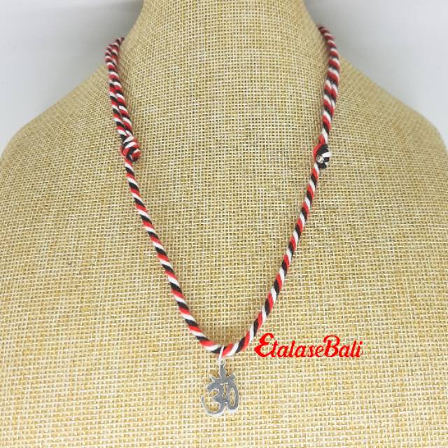 Kalung Bali Tridatu OMKARA Silver/Perak Asli